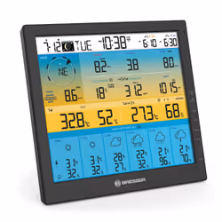 Bresser Optics 7003220 stazione meteorologica digitale Nero LCD Batteria/Solare Wi-Fi - Vista aggiuntiva 7