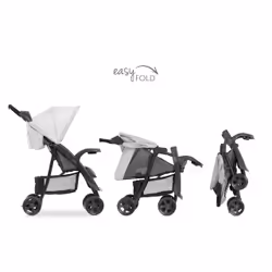 Hauck SHOPPER NEO II Passeggino classico 1 seduta(e) Nero, Grigio - Vista aggiuntiva 4