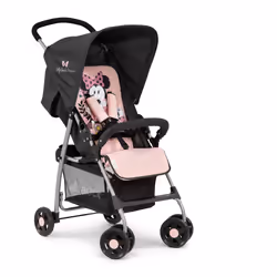Hauck Passeggino Sport Minnie', Velo per culla, Passeggino leggero, Ragazza, Ruote solide, Ripiegabile, Multicolore