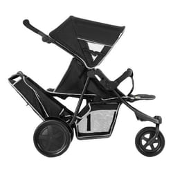 Hauck Freerider Shop n Drive Passeggino con set da viaggio 2 seduta(e) Nero, Grigio