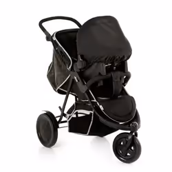 Hauck Freerider Shop n Drive Passeggino con set da viaggio 2 seduta(e) Nero, Grigio - Vista aggiuntiva 7