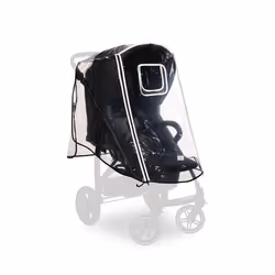 Hauck 550779, Raincover, Nero, Monocromatico, Passeggino, Bambino/Bambina, 470 mm