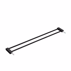 Hauck Safety Gate Extension 9 cm, Estensione della sponda di sicurezza, Nero, 1 pz, 90 mm, 770 mm, 450 g