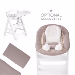 Hauck Alpha+ Alzasedia tradizionale Seduta rigida Bianco - Vista aggiuntiva 5