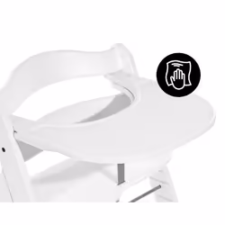 Hauck Alpha Click Tray Vassoio per seggiolone Bianco - Vista aggiuntiva 5