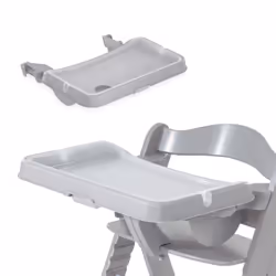 Hauck Alpha Tray Vassoio per seggiolone Grigio - Vista aggiuntiva 8