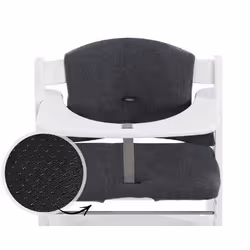 Hauck Highchair Pad Select Imbottitura per seggiolone Grigio - Vista aggiuntiva 5