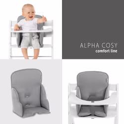 Hauck Alpha cosy Comfort Imbottitura per seggiolone Grigio - Vista aggiuntiva 6