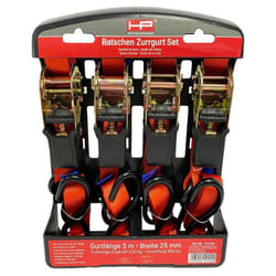 Hp Autozubehör - 12104 Cinghia di fissaggio doppia Capacità di carico in trazione diretta (singola/diretta)=250 daN (l x