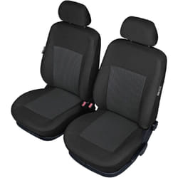 Hp Autozubehör - 22200 Parasedile Poliestere Nero Sedile di guida, Sedile del passeggero