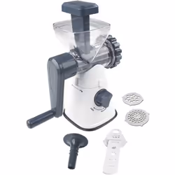Fackelmann Tritacarne/formabiscotti manuale, Linea Easyprepare, (colore: blu, bianco) Il tritacarne di FACKELMANN consente di ...