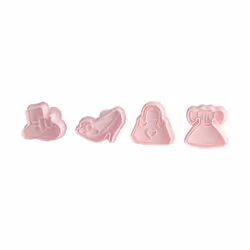 Zenker 42876, Rosa, 55 mm, 50 mm, 60 mm, 4 pz, Germania