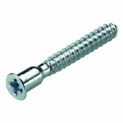 Hettich - Set di 16 viti direkta in acciaio cromato, l.50 mm