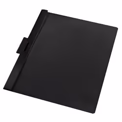 Herlitz 10312486, Nero, Trasparente, PVC, 30 fogli, A4, 5 pz