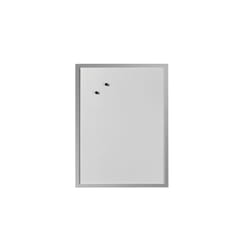 Herlitz 10524627 bacheca magnetiche e accessori 400 x 600 mm Argento, Bianco
