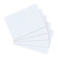 Herlitz 10621290 scheda per indice Bianco 100 pz