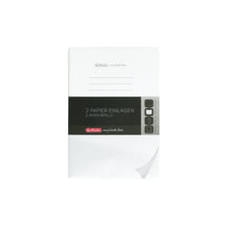 Herlitz my.book quaderno per scrivere A4 40 fogli Nero, Bianco