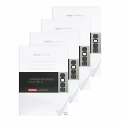 Herlitz my.book quaderno per scrivere A4 40 fogli Nero, Bianco