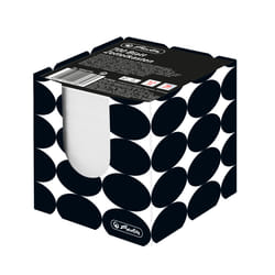 Herlitz Just Black Quadrato Cartoncino Nero, Bianco