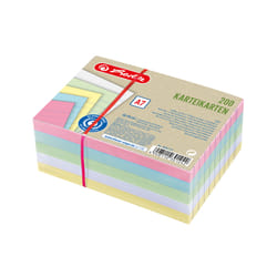 Herlitz 50041121 scheda per indice Multicolore 200 pz