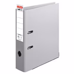 Herlitz 10834372 raccoglitore ad anelli A4 Grigio