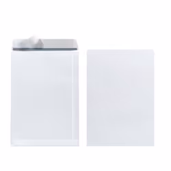 Herlitz 10837144, C5 (162 x 229 mm), Bianco, Carta, 25 pz, Forest Stewardship Council (FSC)