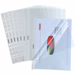 Herlitz 10840098 foglio di protezione Polipropilene (PP) 100 pz