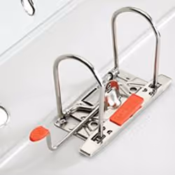 Herlitz 10841559 raccoglitore ad anelli A4 Bianco
