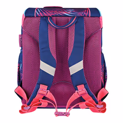 Herlitz UltraLight Plus Tropical Chill set di zaini per la scuola Ragazza Poliestere Blu marino, Rosa