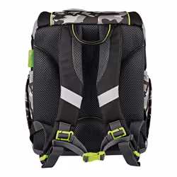Herlitz UltraLight Plus Camo Dragon set di zaini per la scuola Ragazzo Poliestere Nero, Grigio - Vista aggiuntiva 4