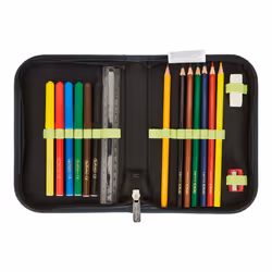 Herlitz UltraLight Plus Camo Dragon set di zaini per la scuola Ragazzo Poliestere Nero, Grigio - Vista aggiuntiva 5