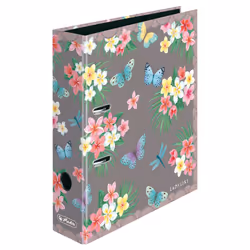 Herlitz maX.file, A4, Doppio anello, Multicolore, Nero, 8 cm, Leva