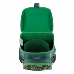 Herlitz Loop Plus Game Changer set di zaini per la scuola Ragazzo Poliestere Nero, Verde - Vista aggiuntiva 4