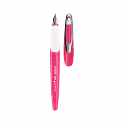 Herlitz my.pen penna stilografica Sistema di riempimento della cartuccia Rosa, Bianco 1 pz