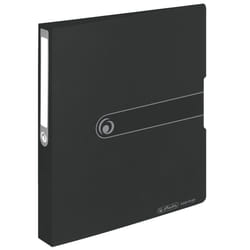 Herlitz 11205754 raccoglitore ad anelli A4 Nero