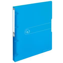 Herlitz 11217148 raccoglitore ad anelli Blu, Trasparente