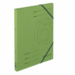 Herlitz 11255445, A4, Cartoncino, Verde, 2,5 cm, Fascia elastica, 1 pz