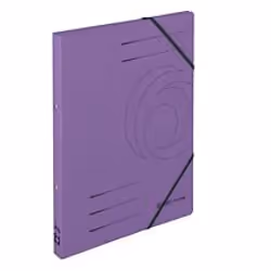 Herlitz 11255452, A4, Cartoncino, Viola, Ritratto, 1,4 cm, 1 pz