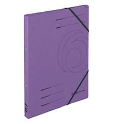 Herlitz 11255452 cartella Cartoncino Viola A4