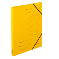 Herlitz 11255486 cartella Cartoncino Giallo A4