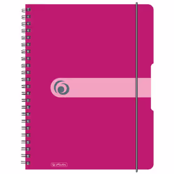 Herlitz 11293081, Monocromatico, A4, 80 fogli, 80 g/m², Carta quadrettata, Adulto
