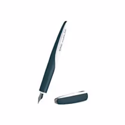 Herlitz 11357241 penna stilografica Nero, Bianco 1 pz
