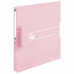 Herlitz 11409026, Polipropilene (PP), Rosa, Trasparente, 1 pz