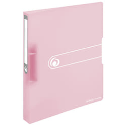 Herlitz 11409026 raccoglitore ad anelli Rosa, Trasparente