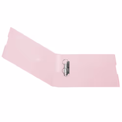 Herlitz 11409026 raccoglitore ad anelli Rosa, Trasparente