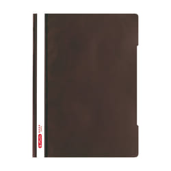 Herlitz 50020799 cartellina con fermafoglio Polipropilene (PP) Marrone