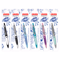 Herlitz my.pen Blu Penna a sfera retrattile a clip 1 pz