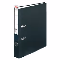 Herlitz 05450804 raccoglitore ad anelli A4 Nero