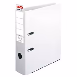 Herlitz 05480710 raccoglitore ad anelli A4 Bianco