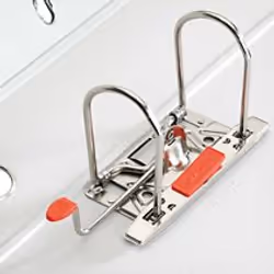 Herlitz 05480710 raccoglitore ad anelli A4 Bianco